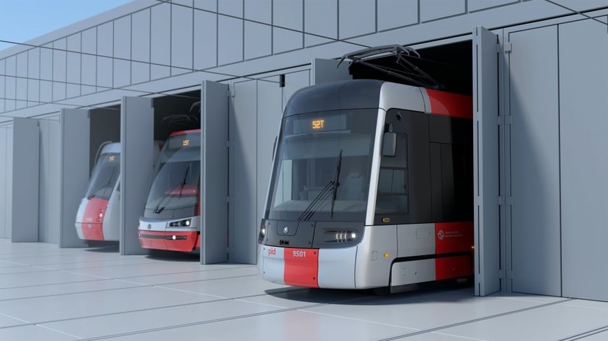 Škoda: New trams for Prague revealed 